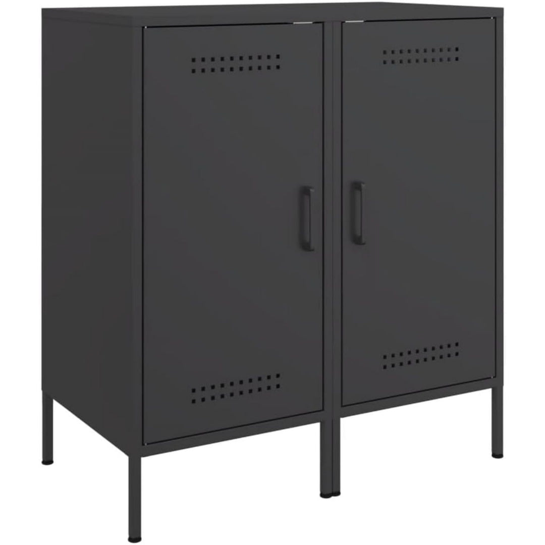 Sideboard mit den Massen 36 x 39 x 79 cm in Schwarz