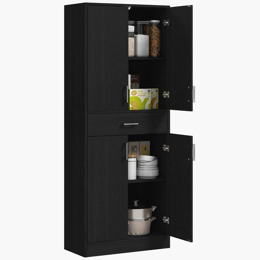 Sideboard aus Samt mit 2 Tueren