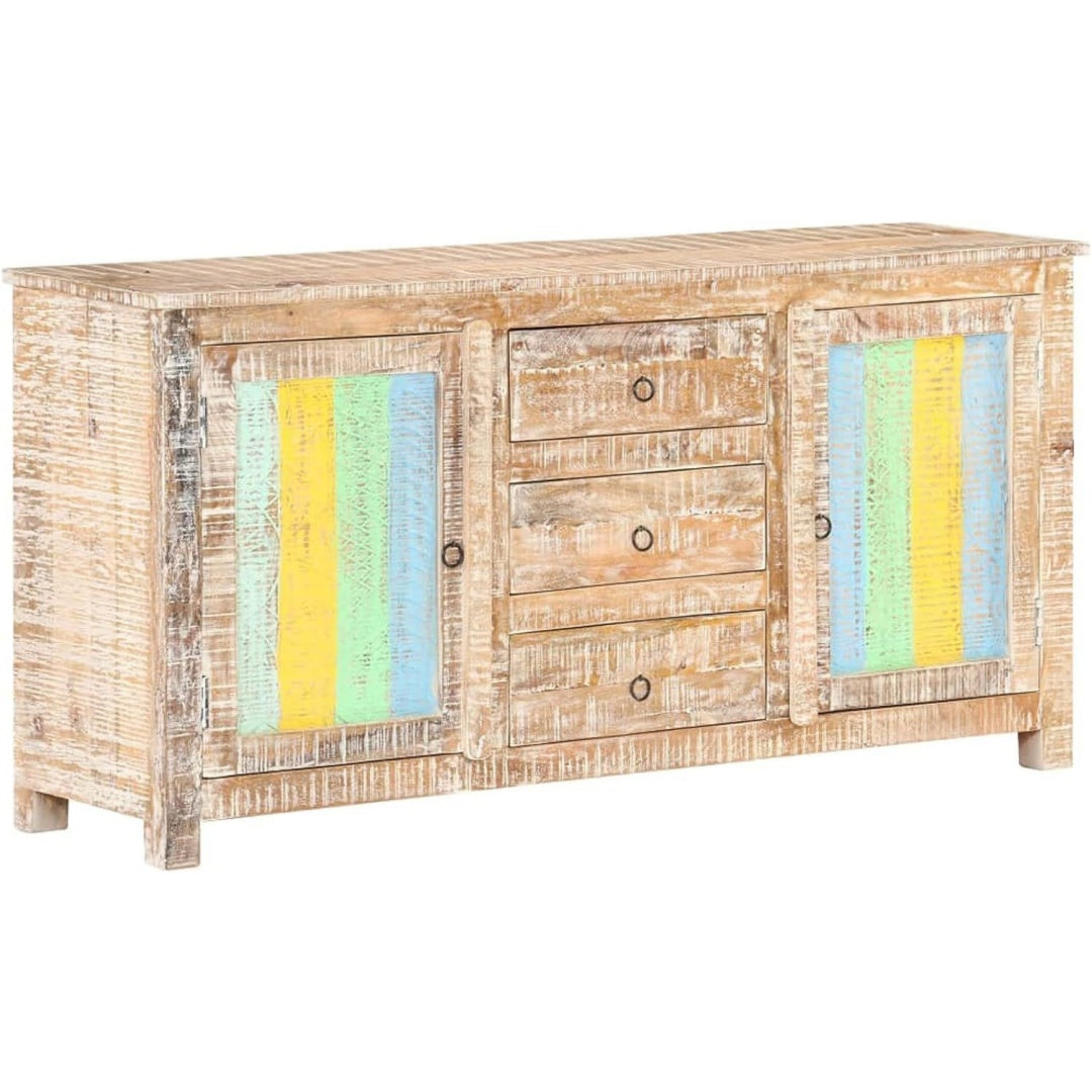 2 Tueren an dem Sideboard aus Akazienholz