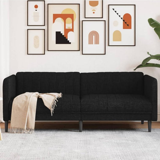 Sofa aus Stoff und Schaumstoff mit Armlehnen