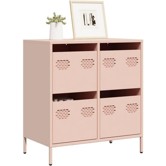 Ein Metallgestell an dem Sideboard mit den Massen 68 x 39 x 73.5 cm