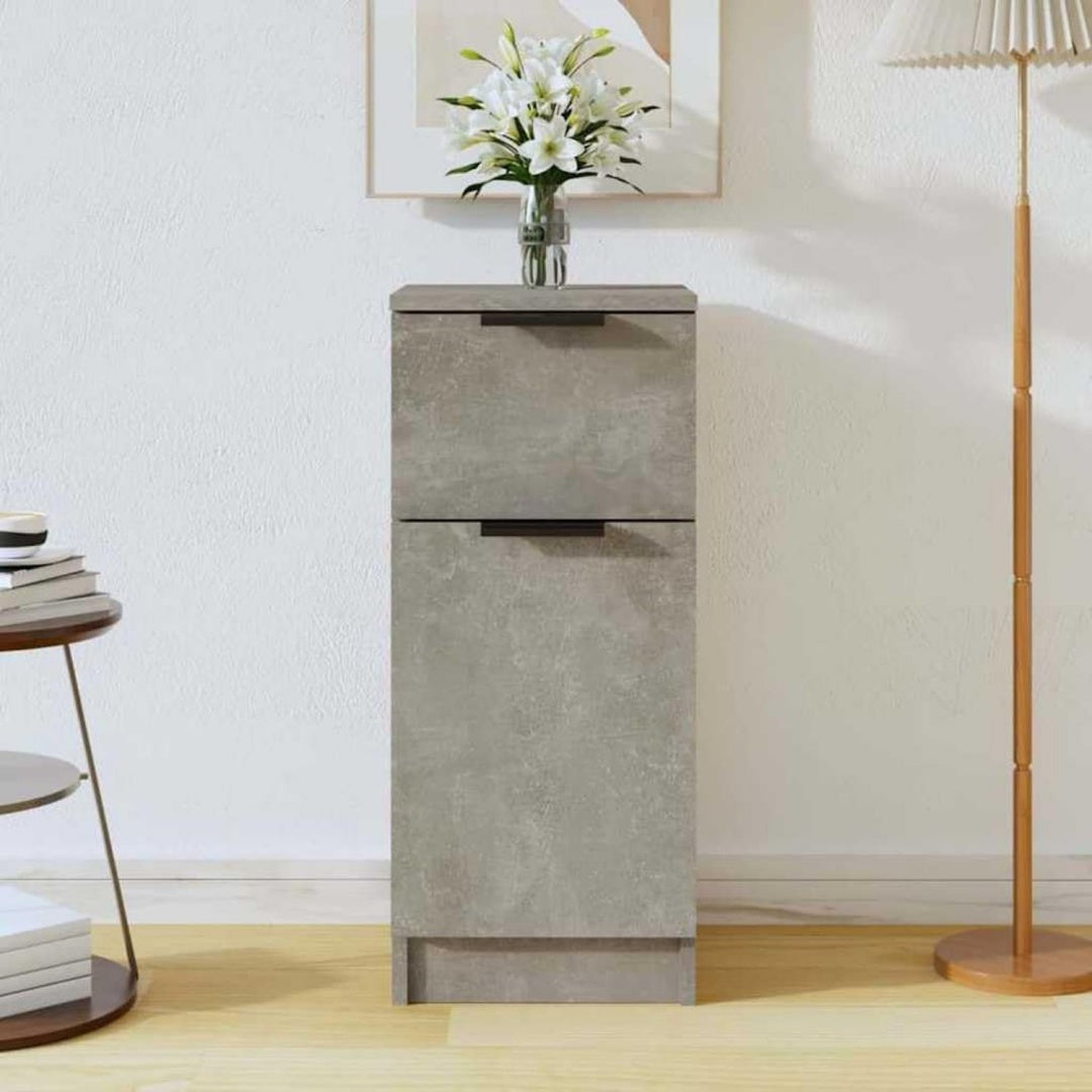 Sideboard in Betongrau mit Schubladen