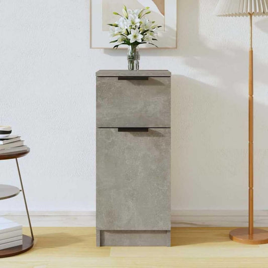Sideboard in Betongrau mit Schubladen